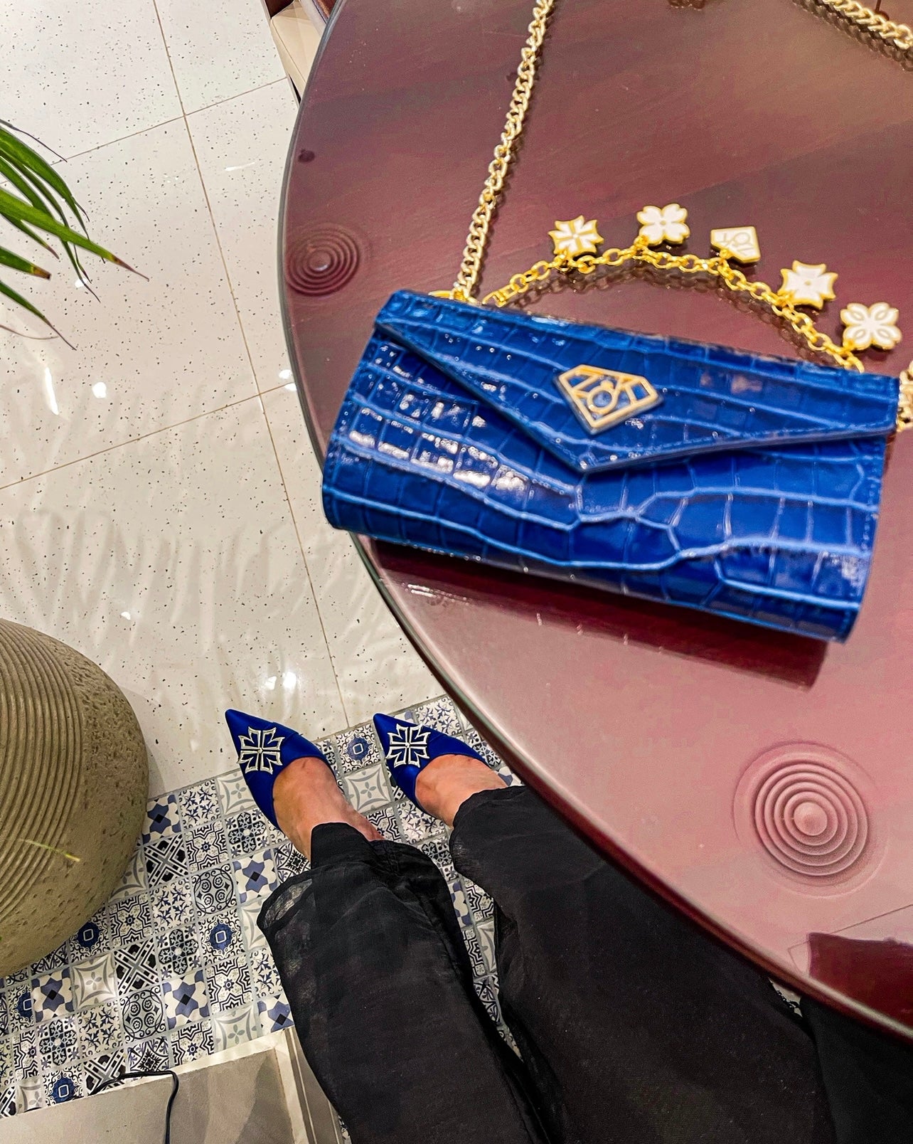Zok classic - Royal blue - low heels shoes