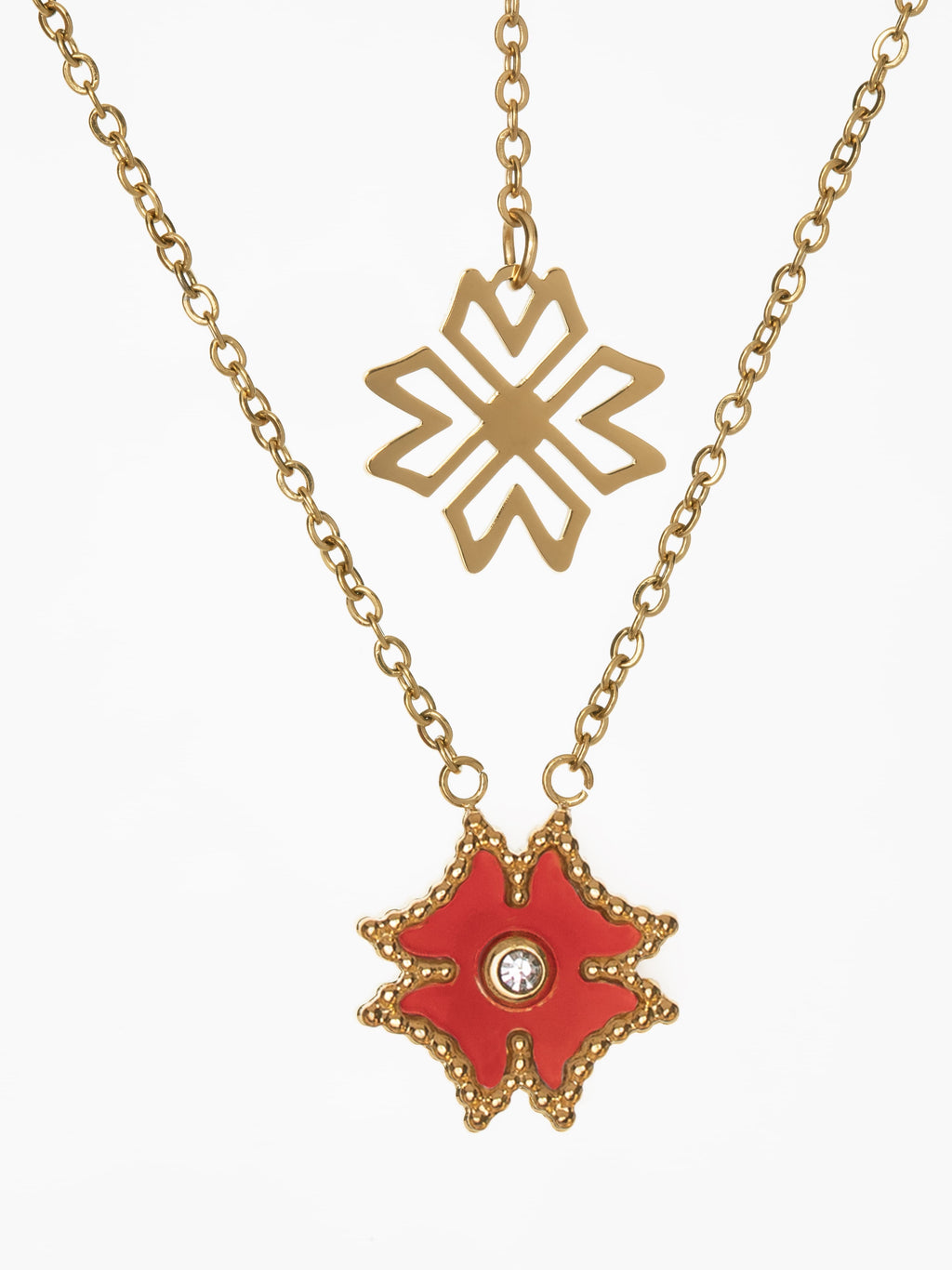 Zok Eternity Necklace Gold Chain Detail UAE