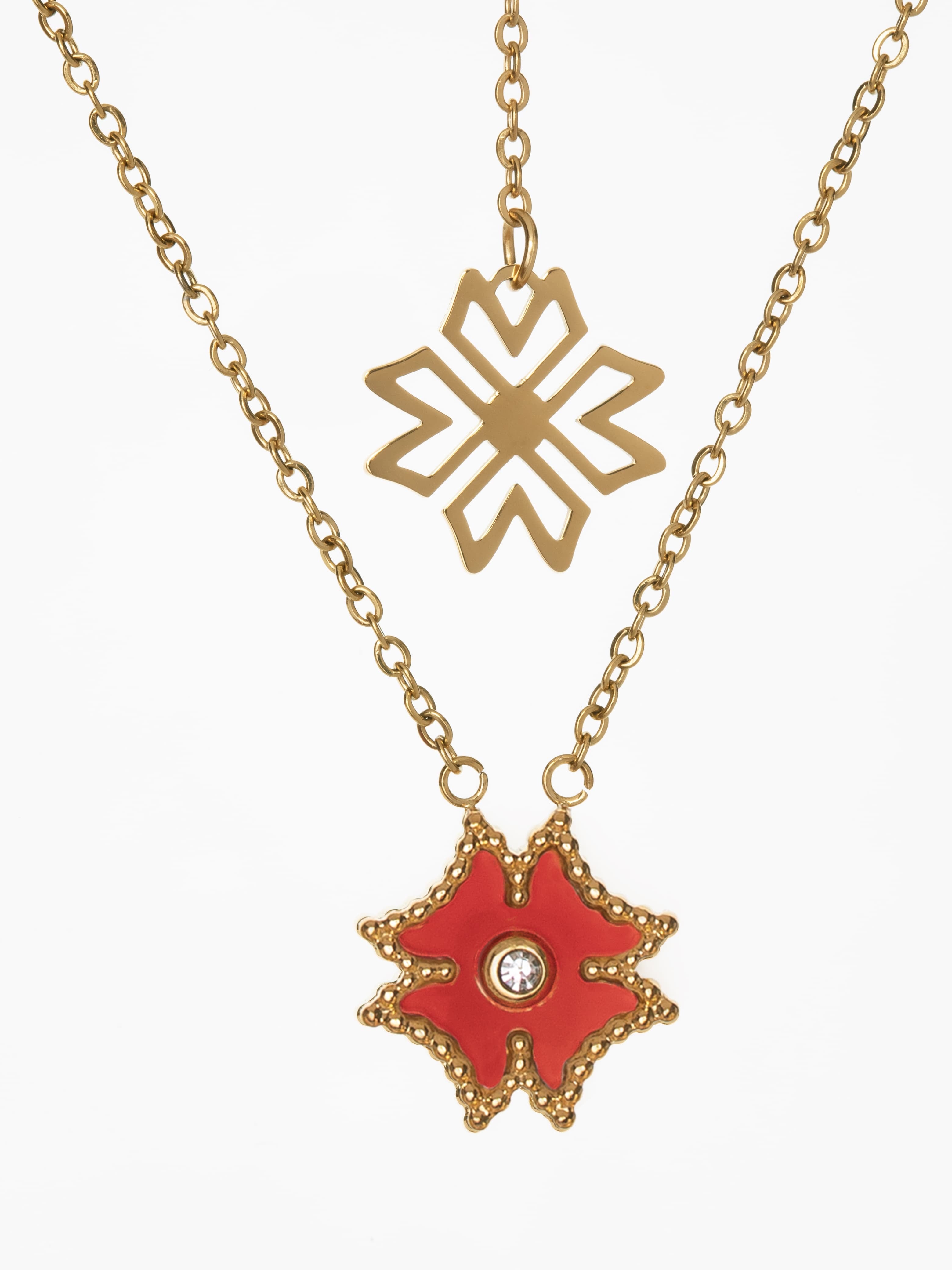 Zok Eternity Necklace Gold Chain Detail UAE