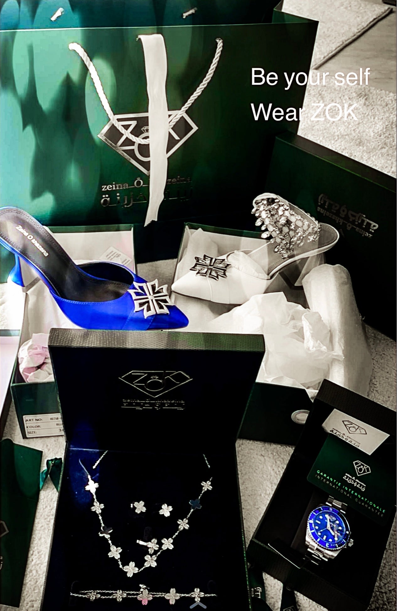 Zeina 10 flowers full set