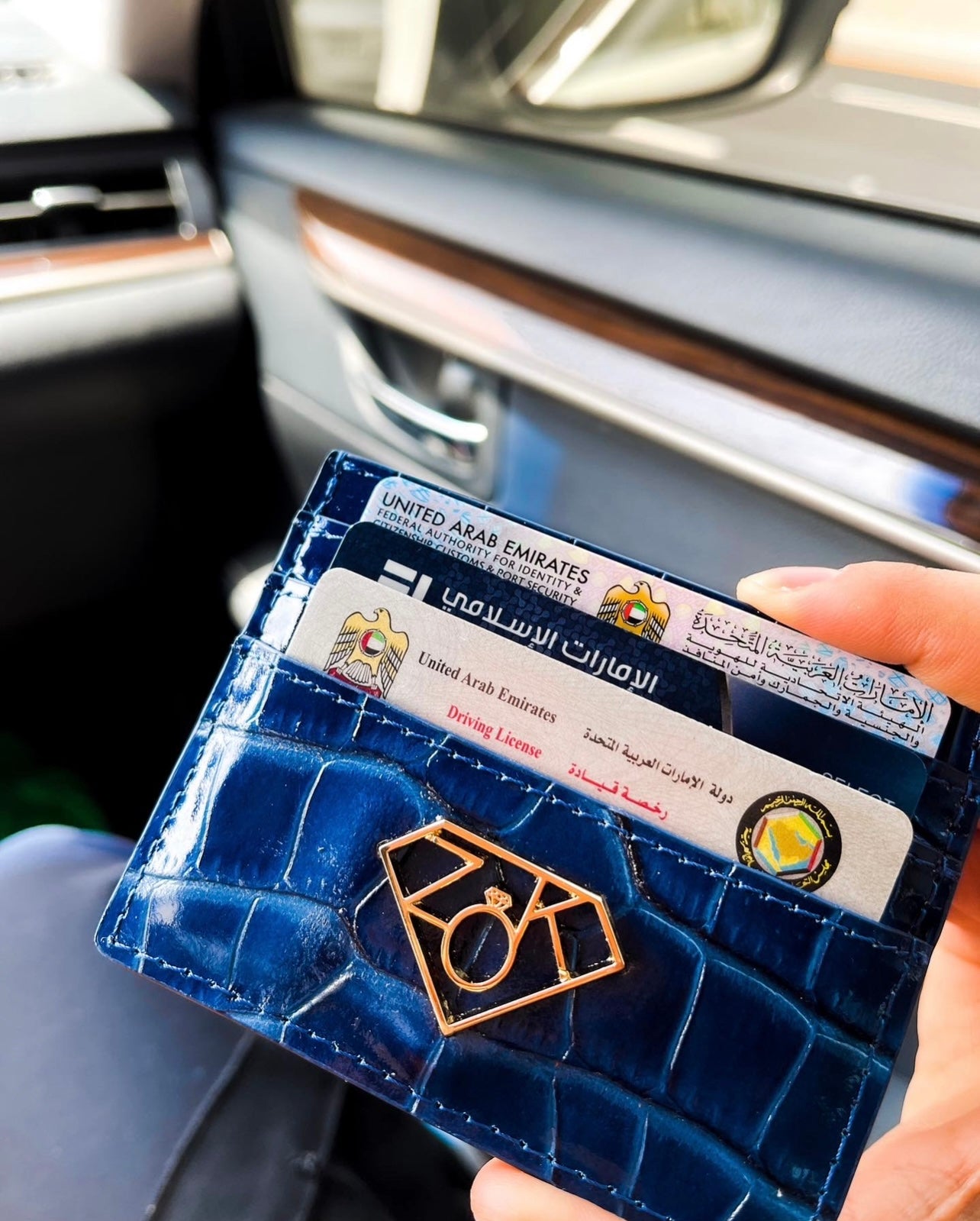 Zok Wallet Interior Card Slots UAE
