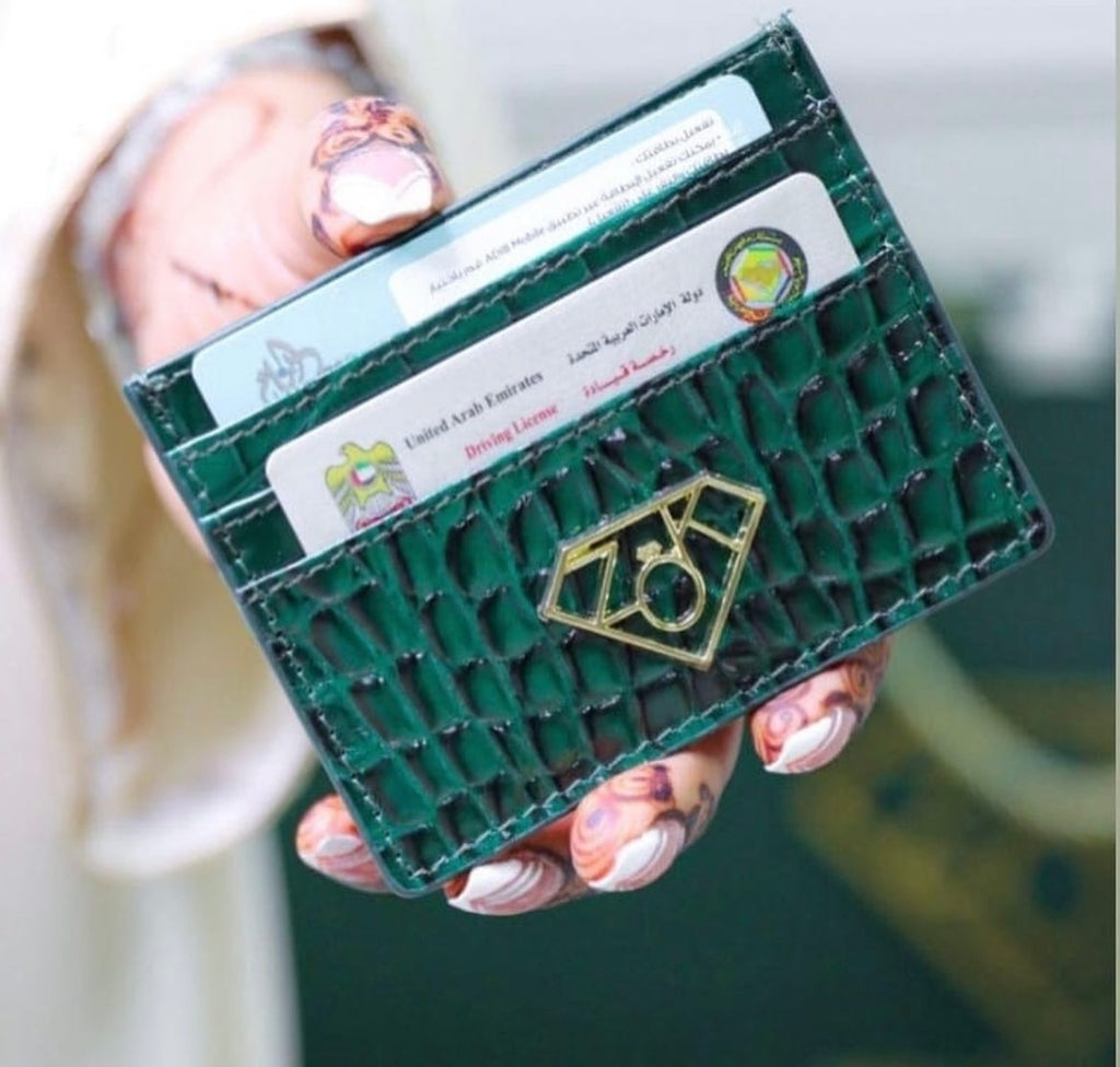 Zok Wallet Golden Chain Detail UAE