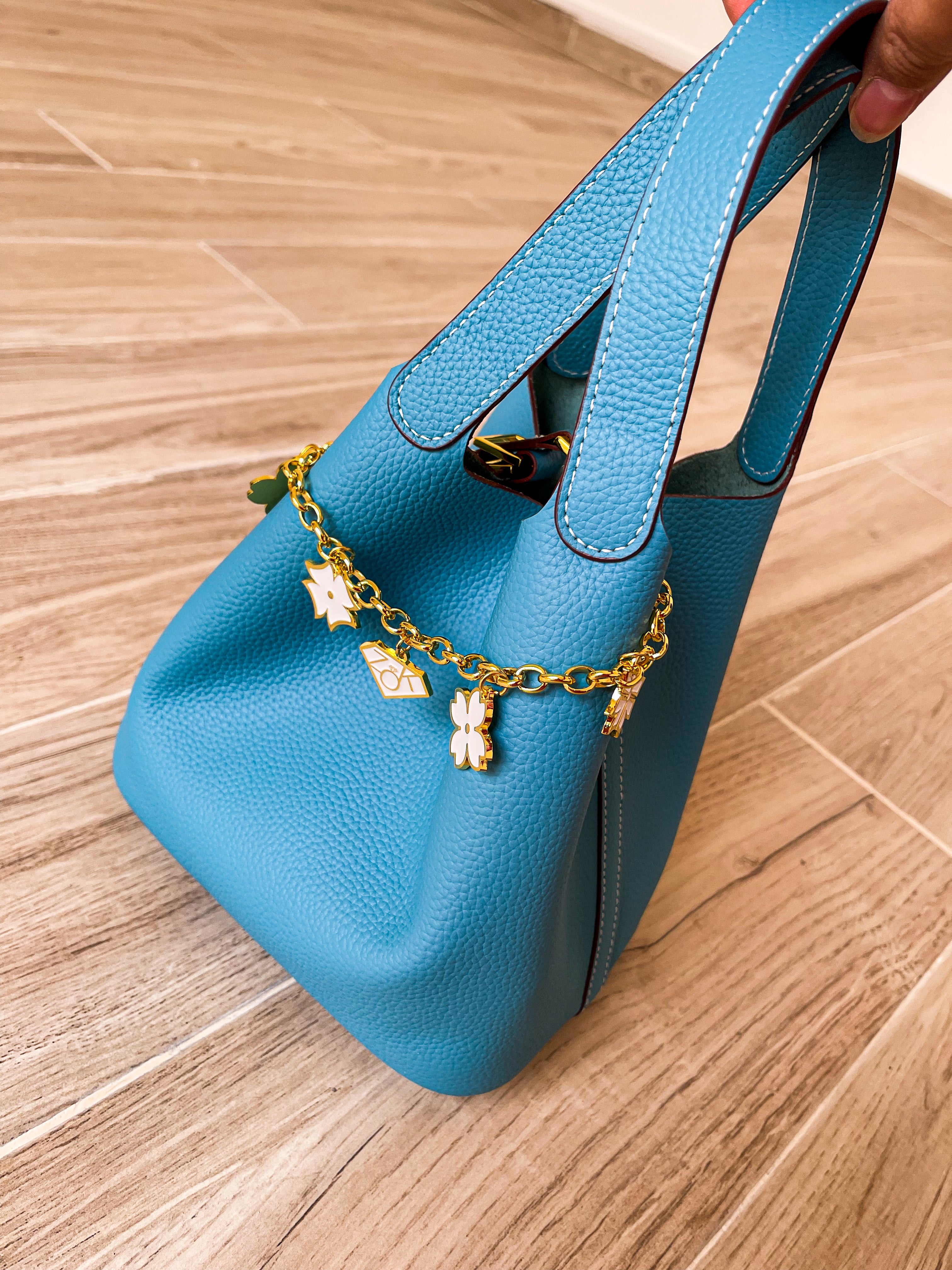 Zok Mini Tote Bag Light Blue Color UAE