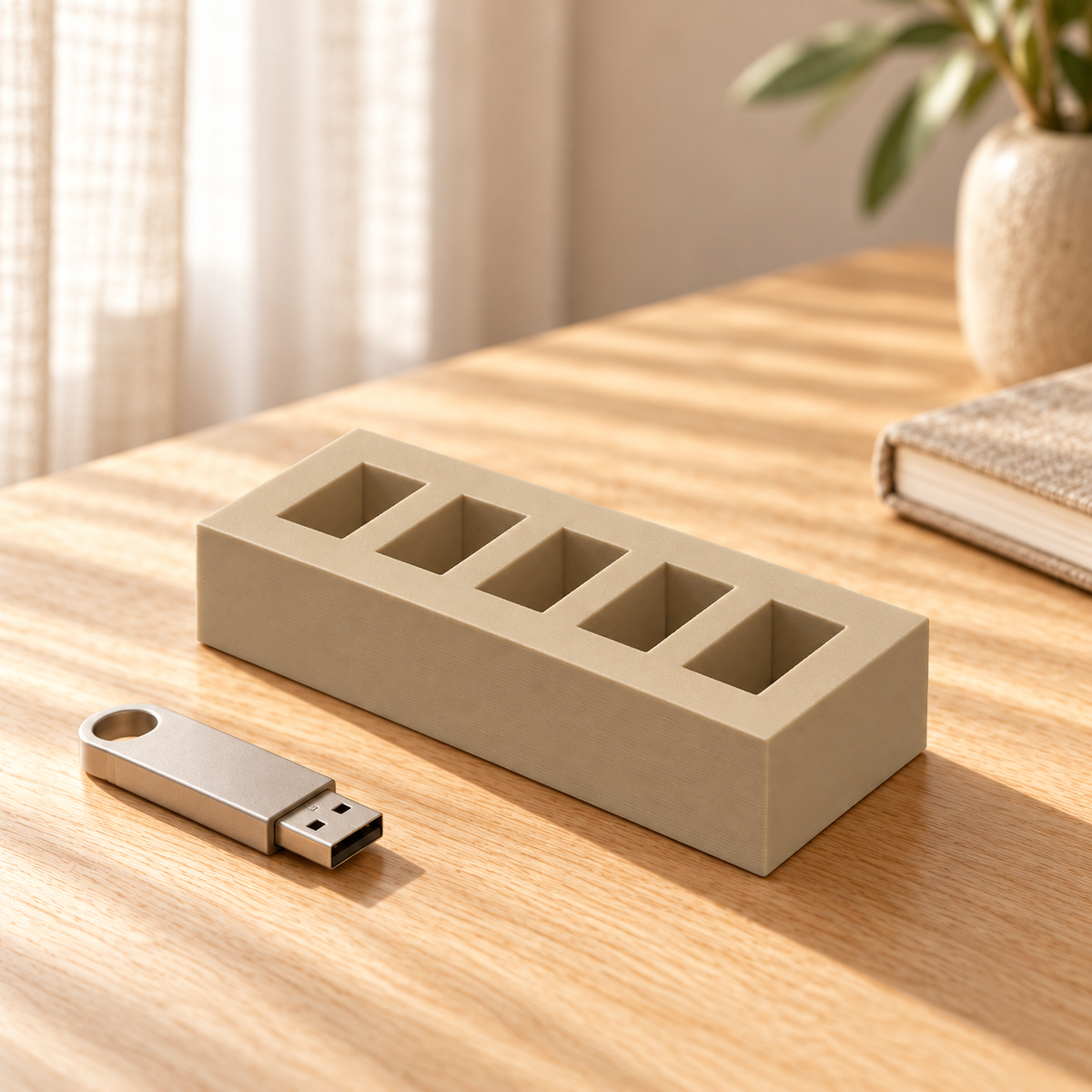 منظم وحدات USB — عرض رقمي